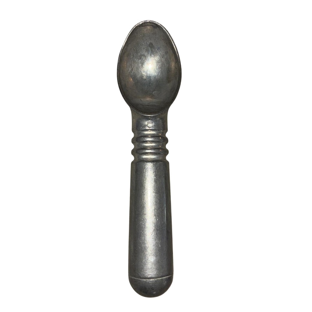 Farberware Ice Cream Scoop Egg Shaped Parlor Cast‎ Aluminum 7" Vintage